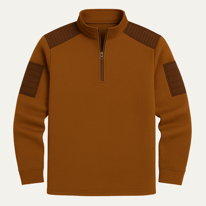 Men's Fleece Quarter Zip Pullover Shirt