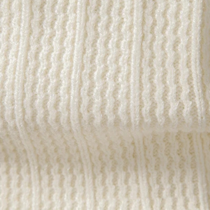 Men's Textured Thermal Quarter Zip Sweater