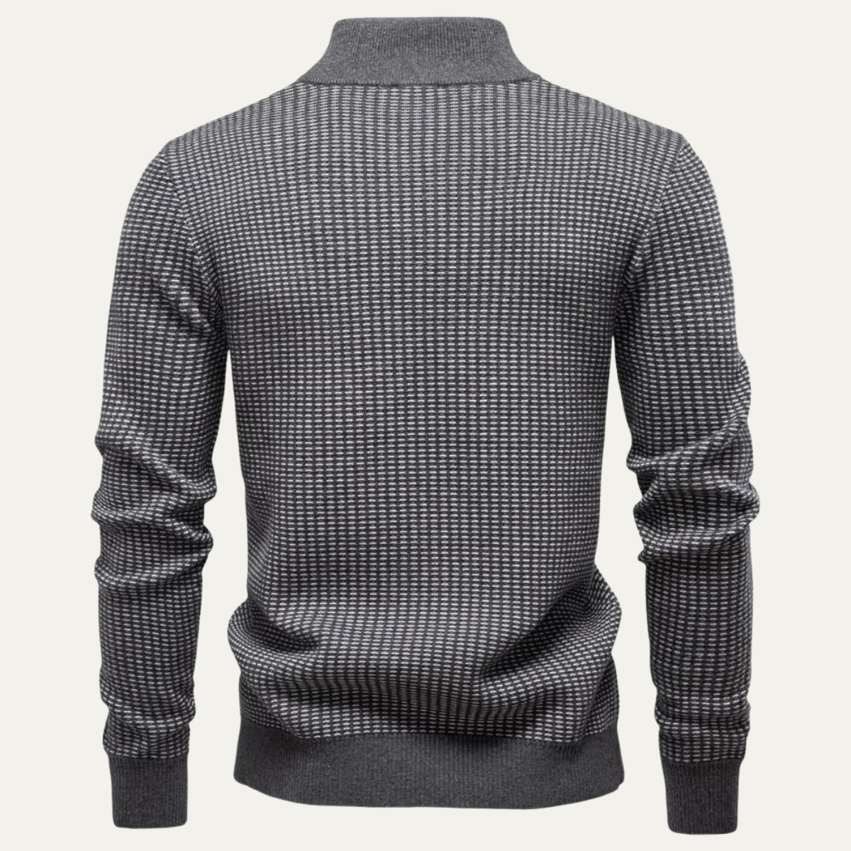 Men's Thick Knit Quarter Zip Jumper