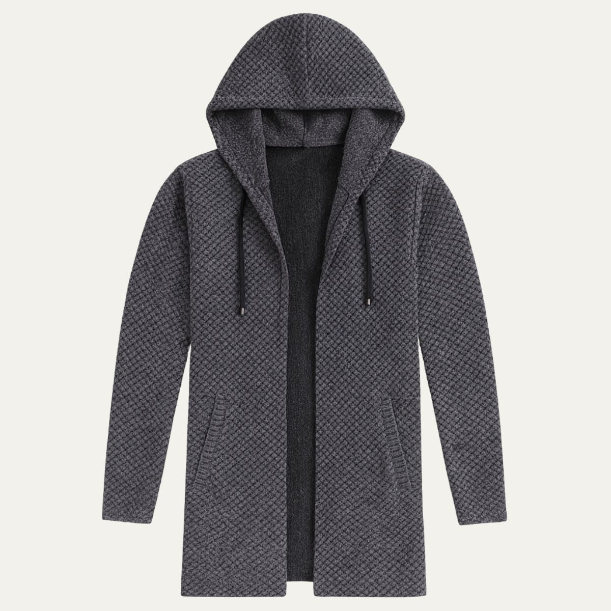 Men's Oversized Hooded Sweater Cardigan