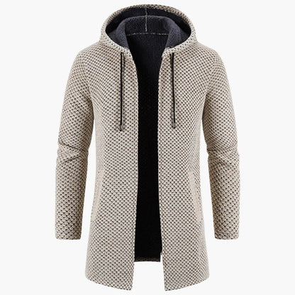 Men's Oversized Hooded Sweater Cardigan