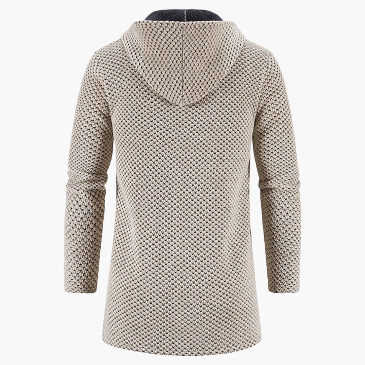 Men's Oversized Hooded Sweater Cardigan