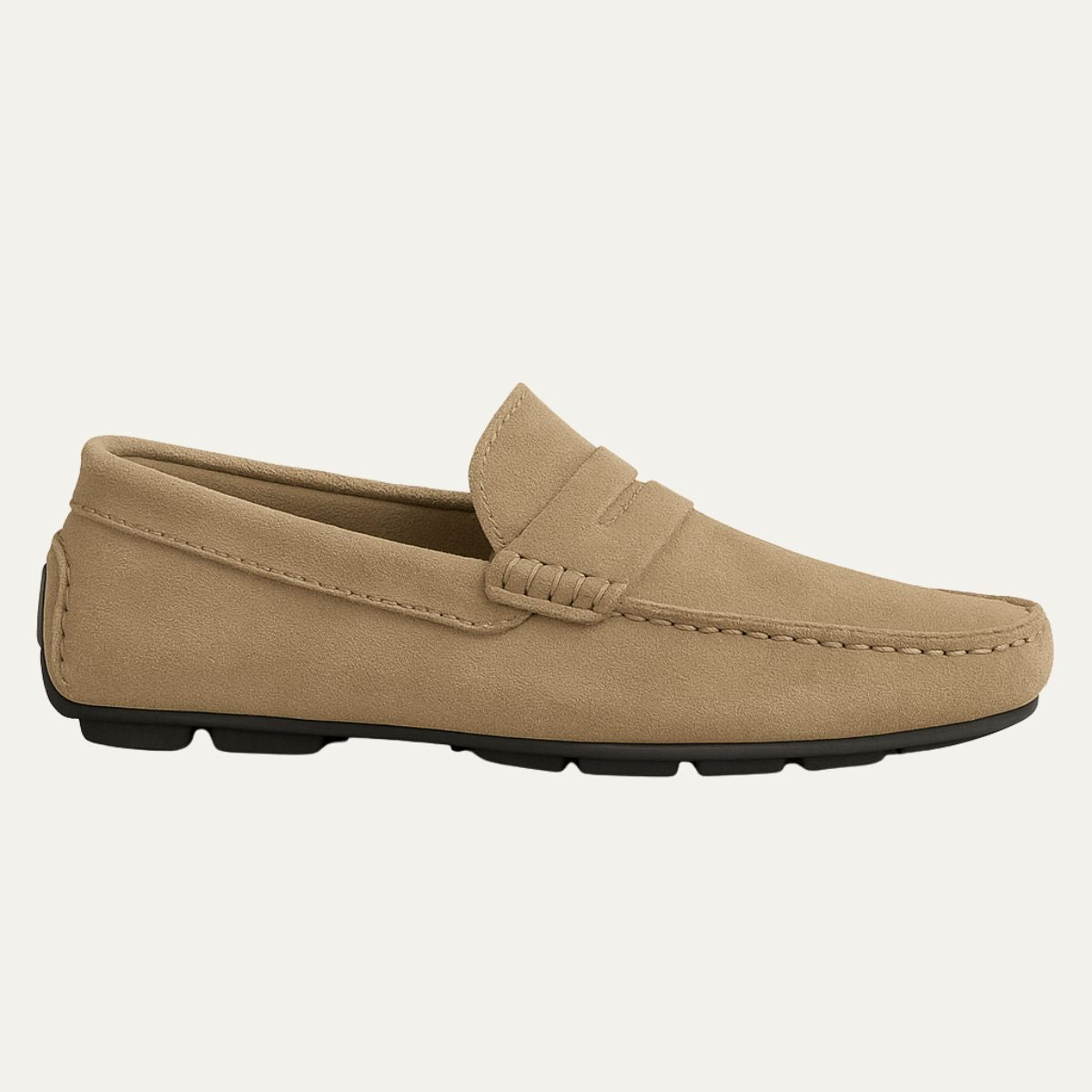 Comfortable Brown Leather Loafers - OutfitLondon