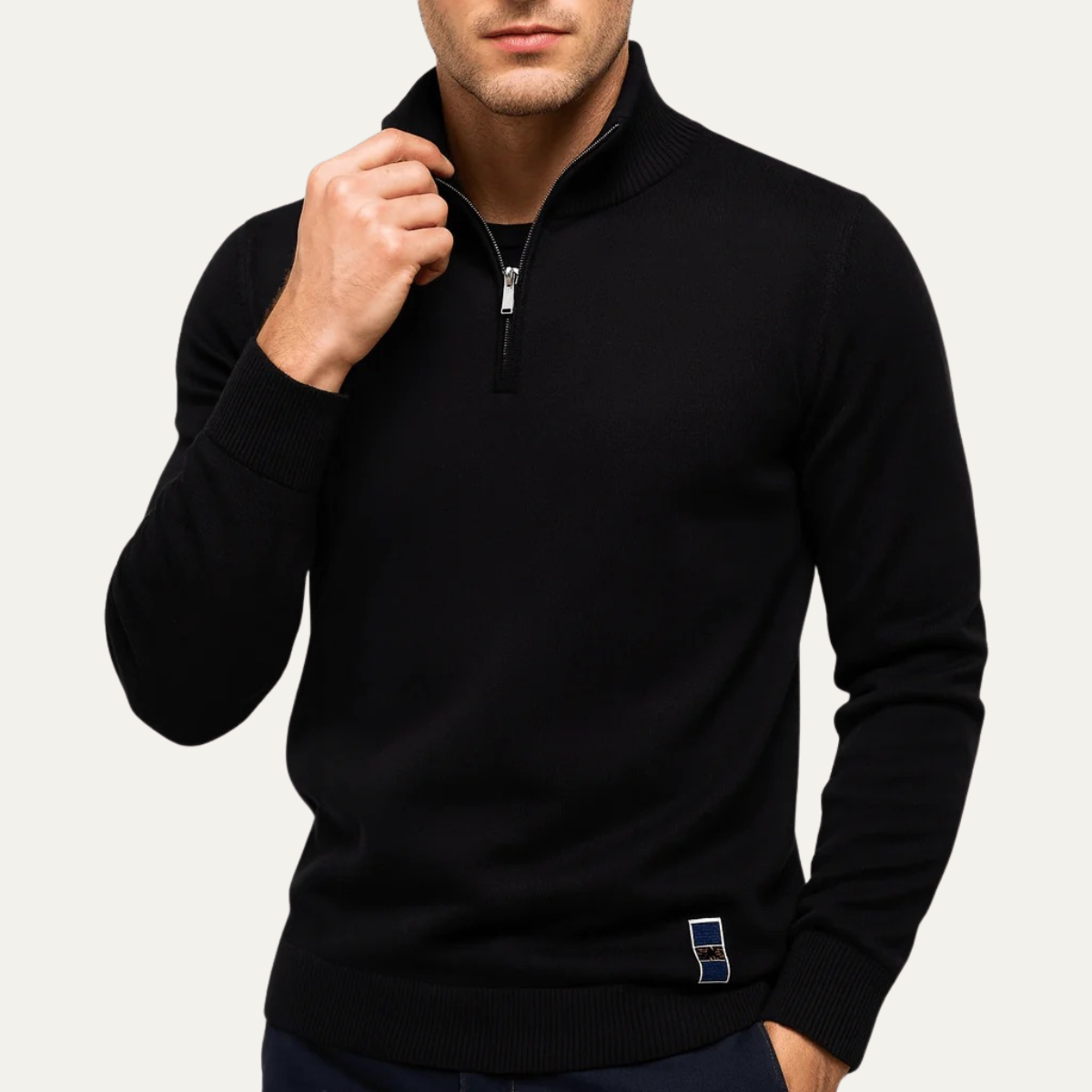 Men's Classic Lightweight Zip Sweater