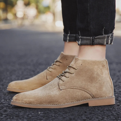 Premium Leather Ankle Boots
