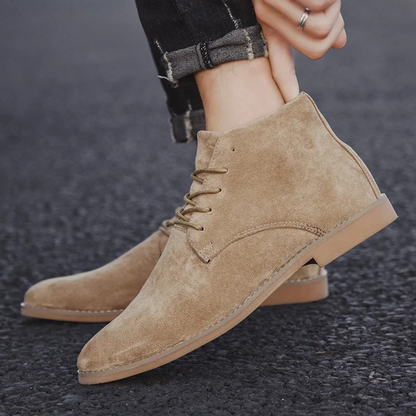 Premium Leather Ankle Boots