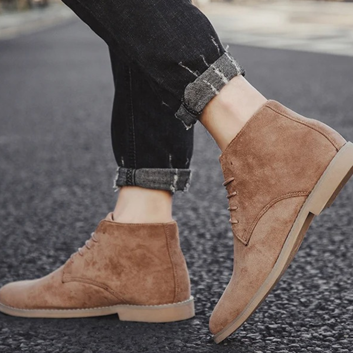 Premium Leather Ankle Boots
