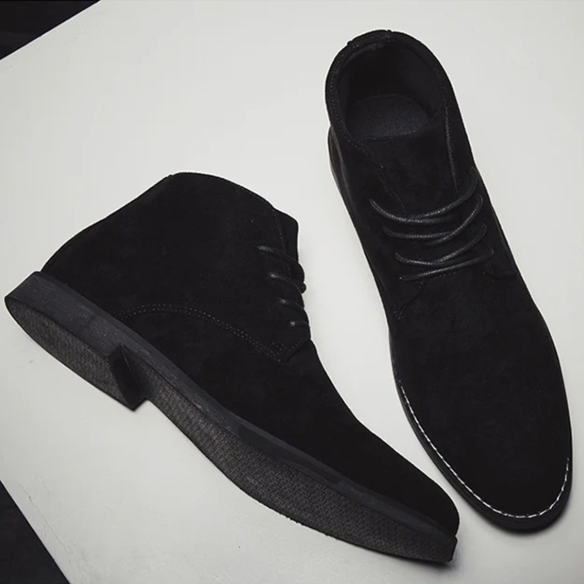 Premium Leather Ankle Boots