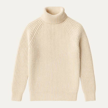 Thick Knit Crew Neck Men's Sweater