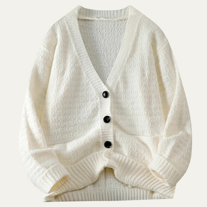 Soft Mens Crew Neck Sweater with Thick Knit