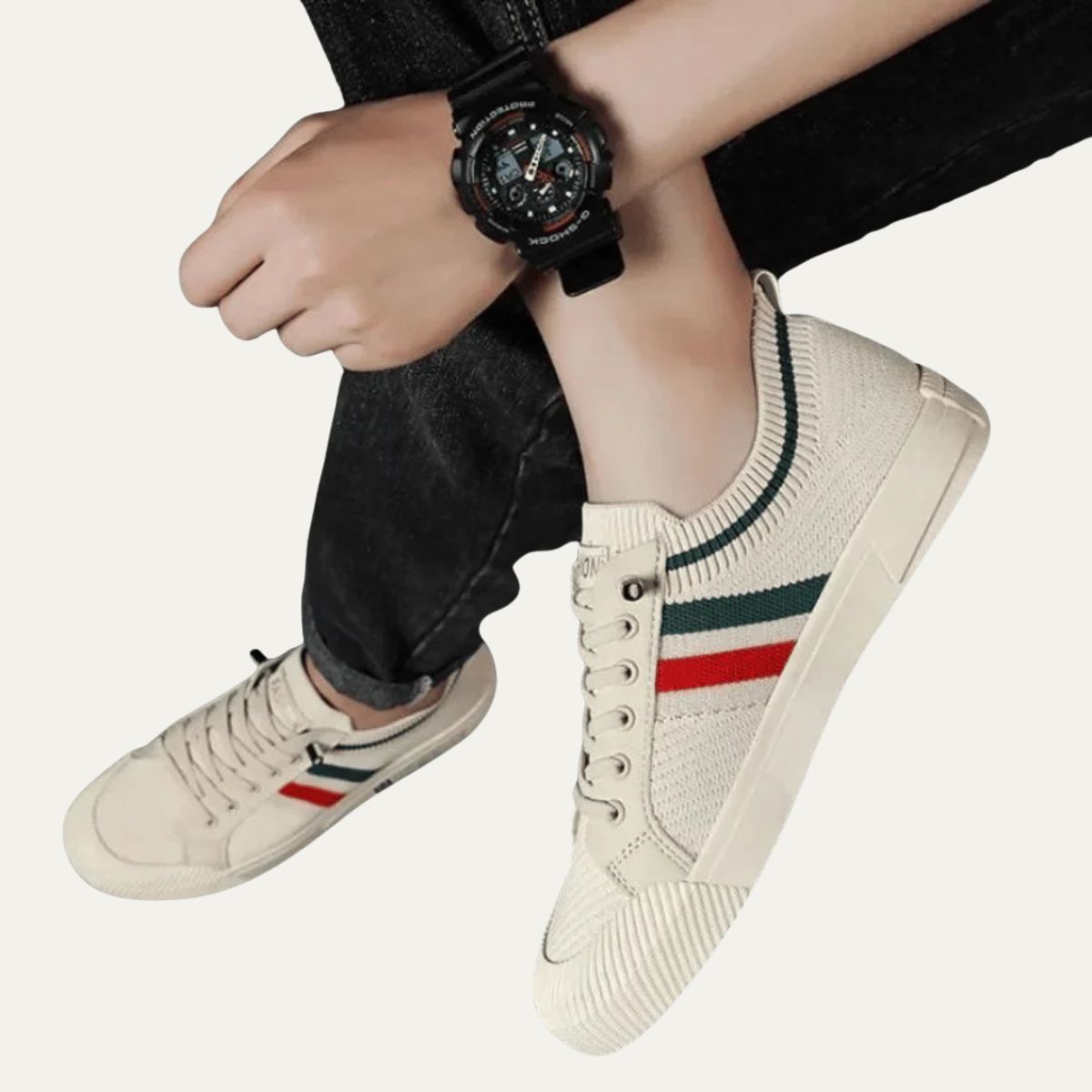 Casual Lace Up Athletic Shoes for Men