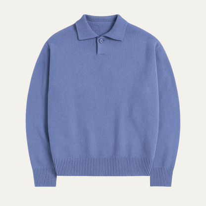 Classic Fit Crew Neck Polo Shirt