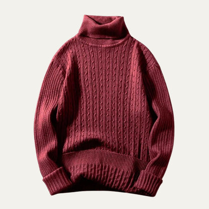 Men's Comfortable Stretch Crew Neck Sweater