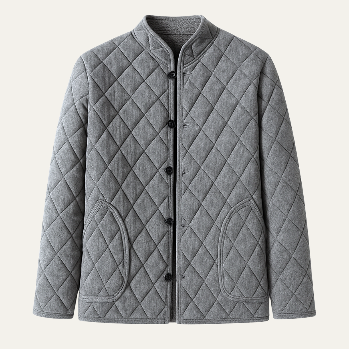 Men's Padded Zip-Free Coat Jacket - OutfitLondon