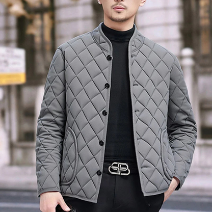 Men's Padded Zip-Free Coat Jacket