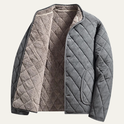 Men's Padded Zip-Free Coat Jacket