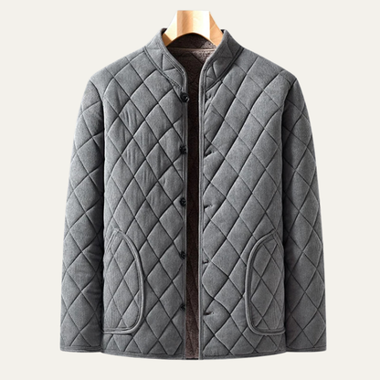 Men's Padded Zip-Free Coat Jacket