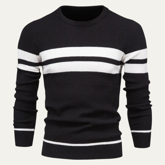 Soft Men's Casual Crew Sweater - OutfitLondon