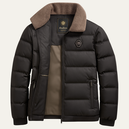 Warm Waterproof Padded Men's Parka Jacket