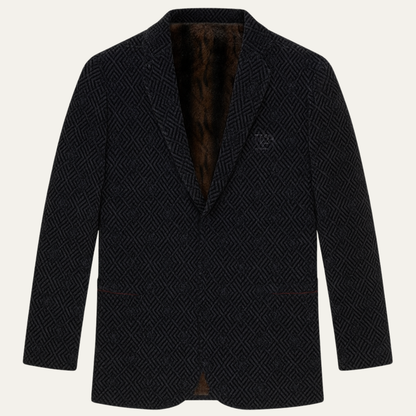 Luxury Patterned Men's Blazer