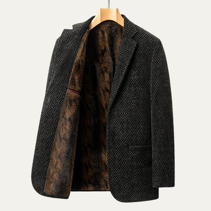 Luxury Patterned Men's Blazer