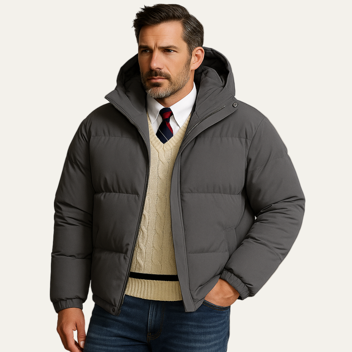 Men's Slim Down Filled Coat
