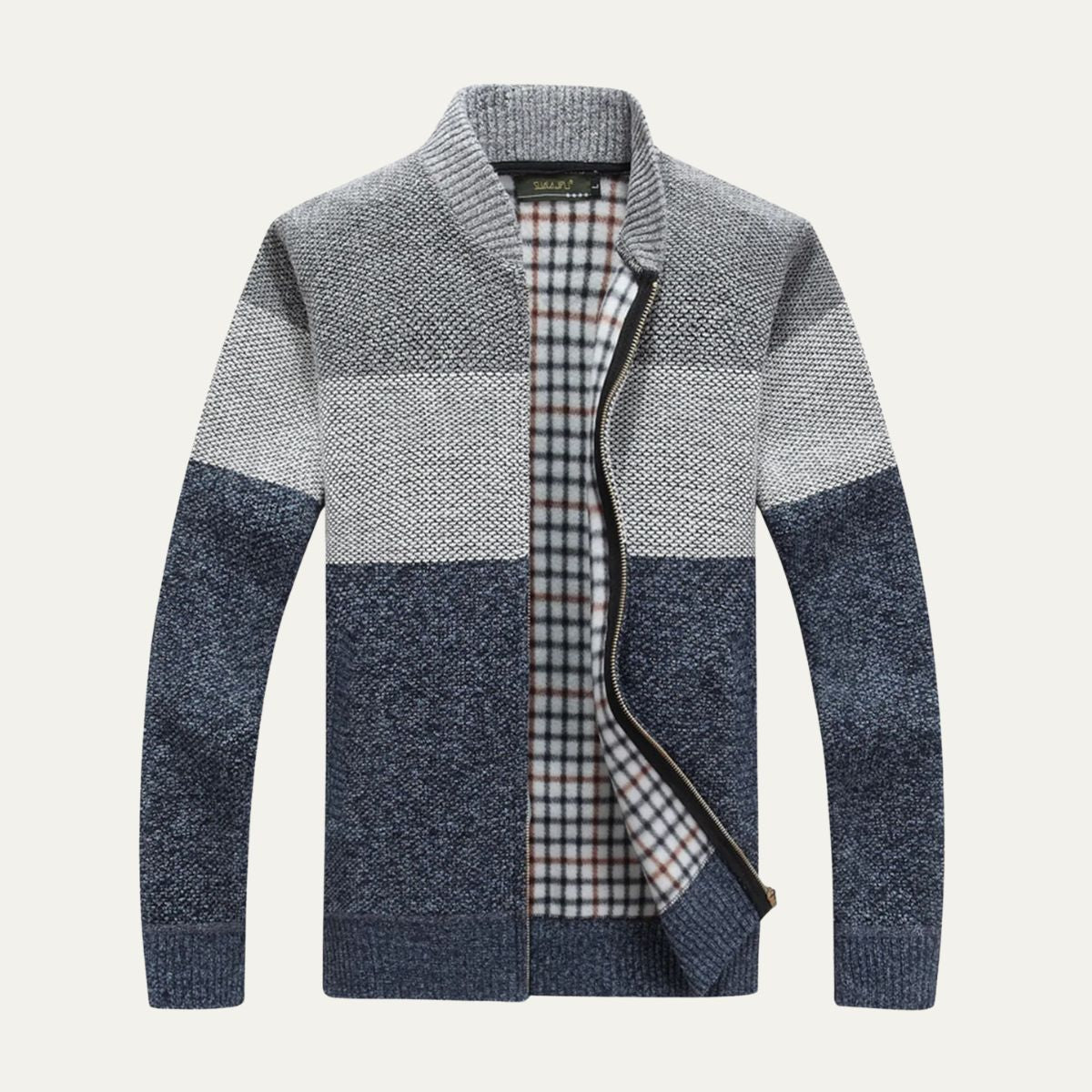 Men's Classic Multi Color Sweater Jacket - OutfitLondon
