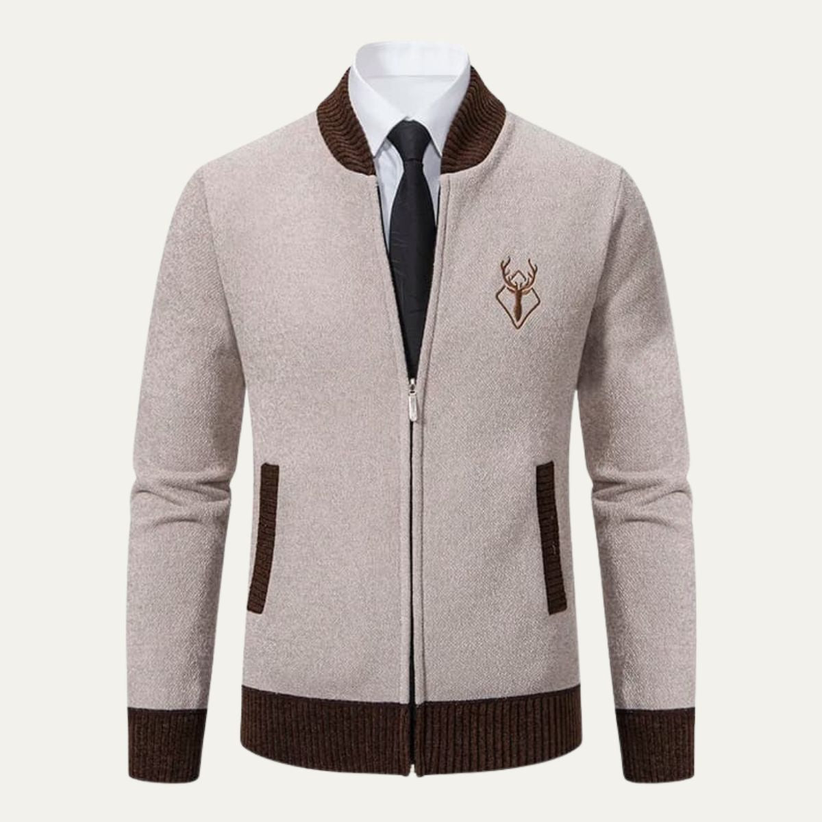 Men's Festive Crew Neck Christmas Sweater