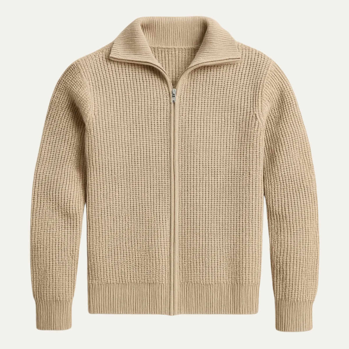 Classic Zip Up Mens Sweater - OutfitLondon