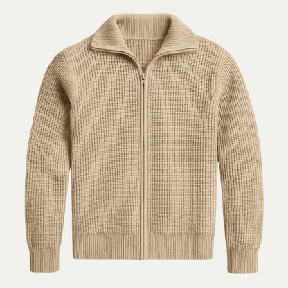 Classic Zip Up Mens Sweater - OutfitLondon