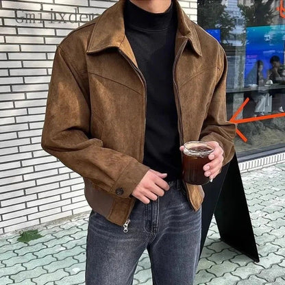 Men's Vintage Leather Pilot Jacket