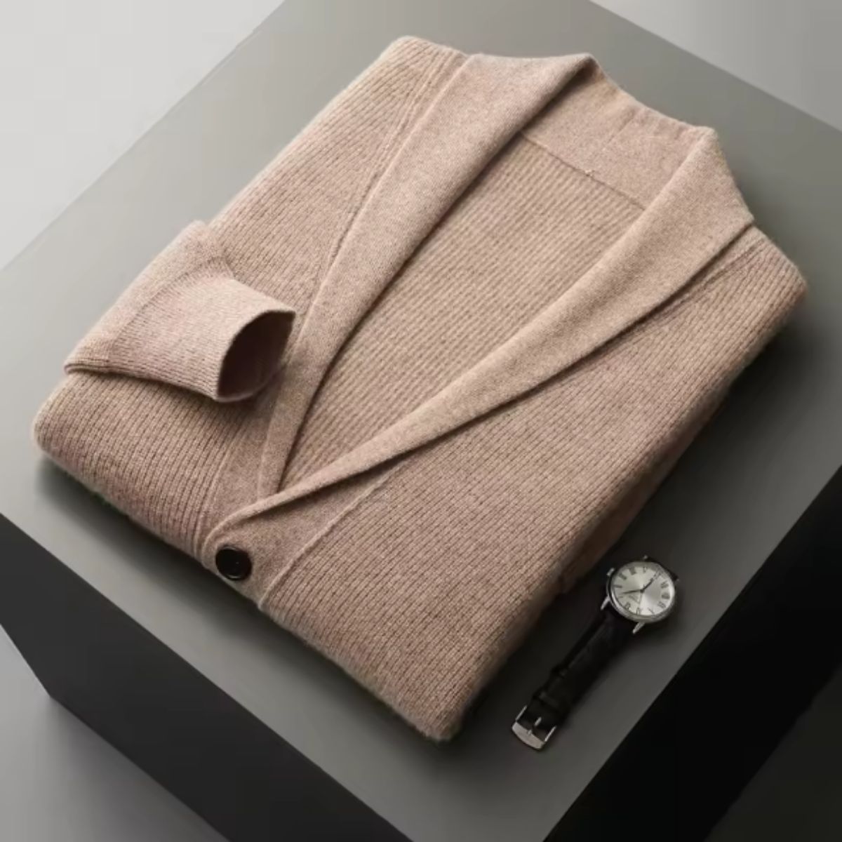 Classic Synthetic Sheepskin Pilot Jacket