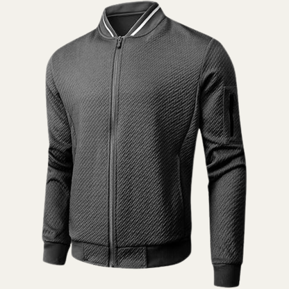 Men's Fitted Padded Quilted Jacket