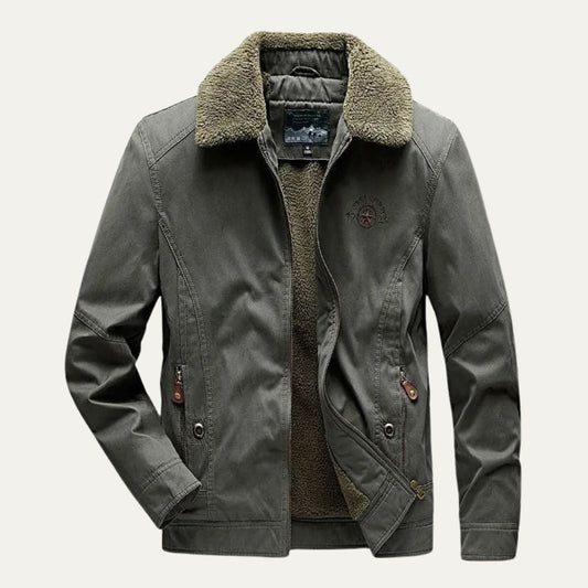Warm Waterproof Men's Fleece Zip Up Jacket - OutfitLondon