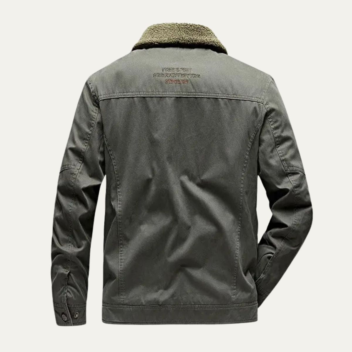 Warm Waterproof Men's Fleece Zip Up Jacket
