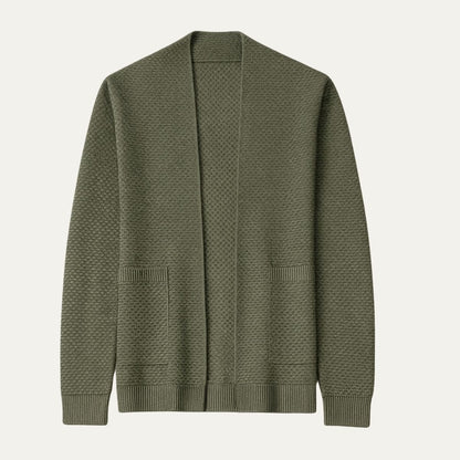 Men's Casual Open Cardigan Sweater - OutfitLondon
