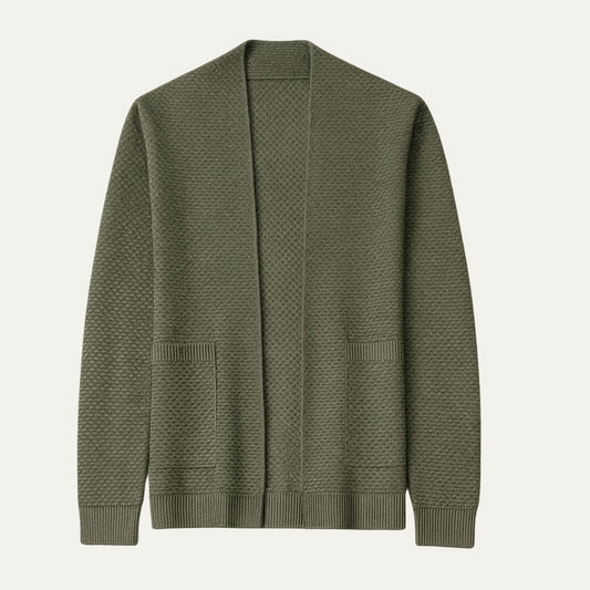 Men's Casual Open Cardigan Sweater - OutfitLondon