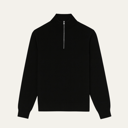 Men's Simple Crew Neck Knit Sweater - OutfitLondon