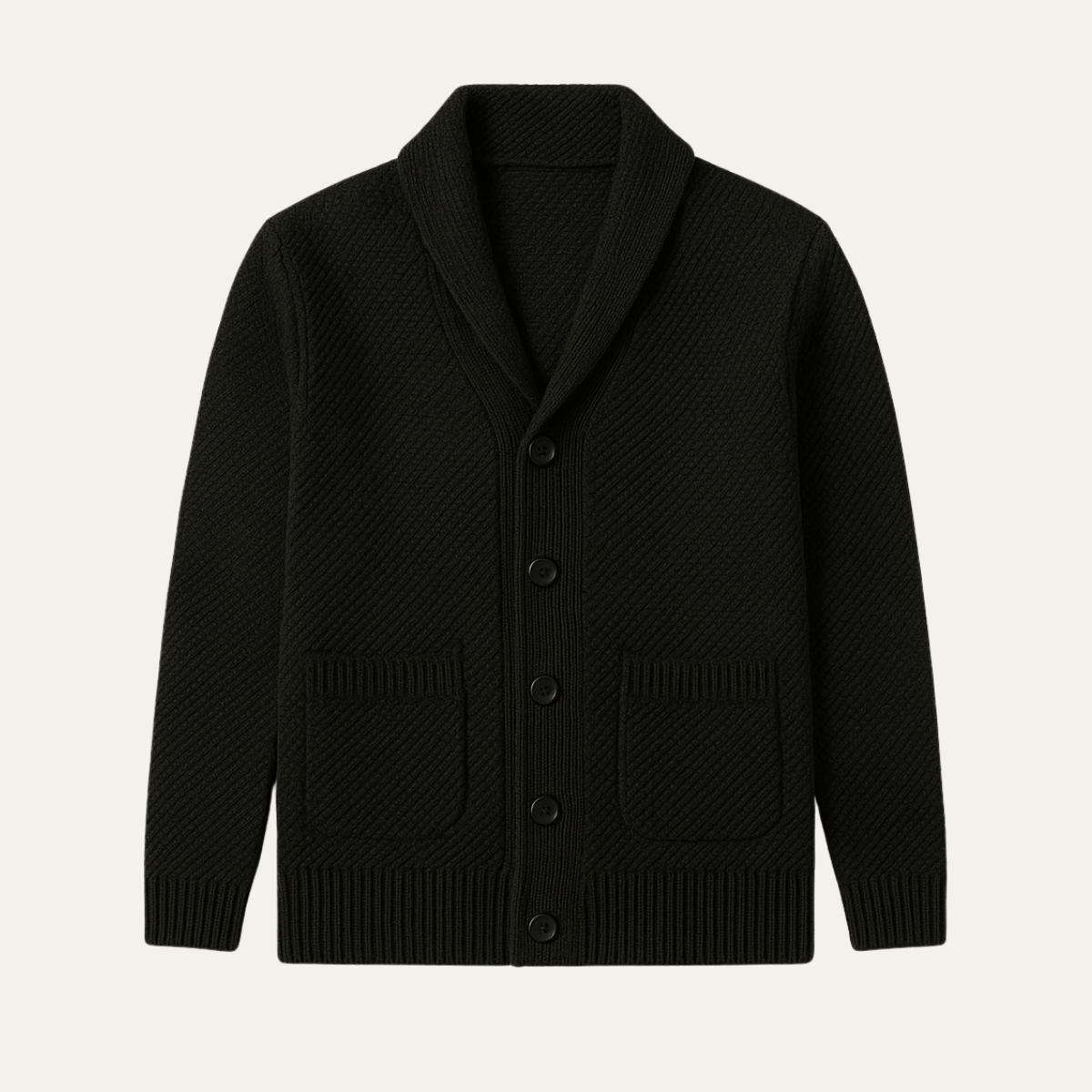 Men's Traditional Cable Crew Neck Sweater