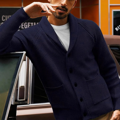 Men's Traditional Cable Crew Neck Sweater