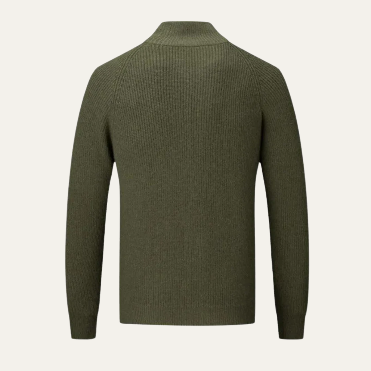Men's Zip Up Raglan Sweater Jacket