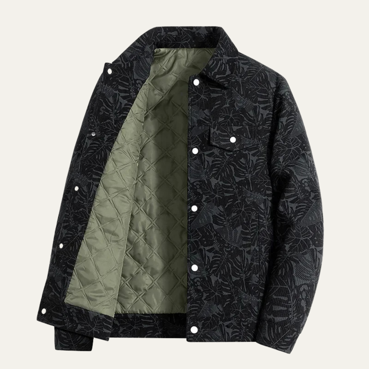 Rugged Corduroy Shirt Coat - OutfitLondon