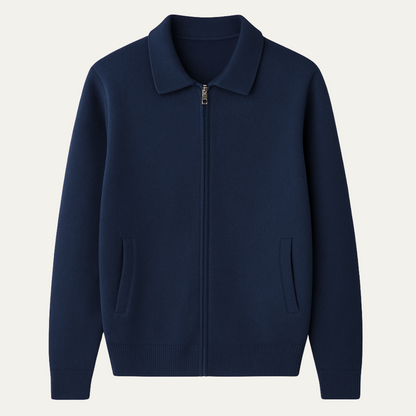 Men's Traditional Button Front Sweater