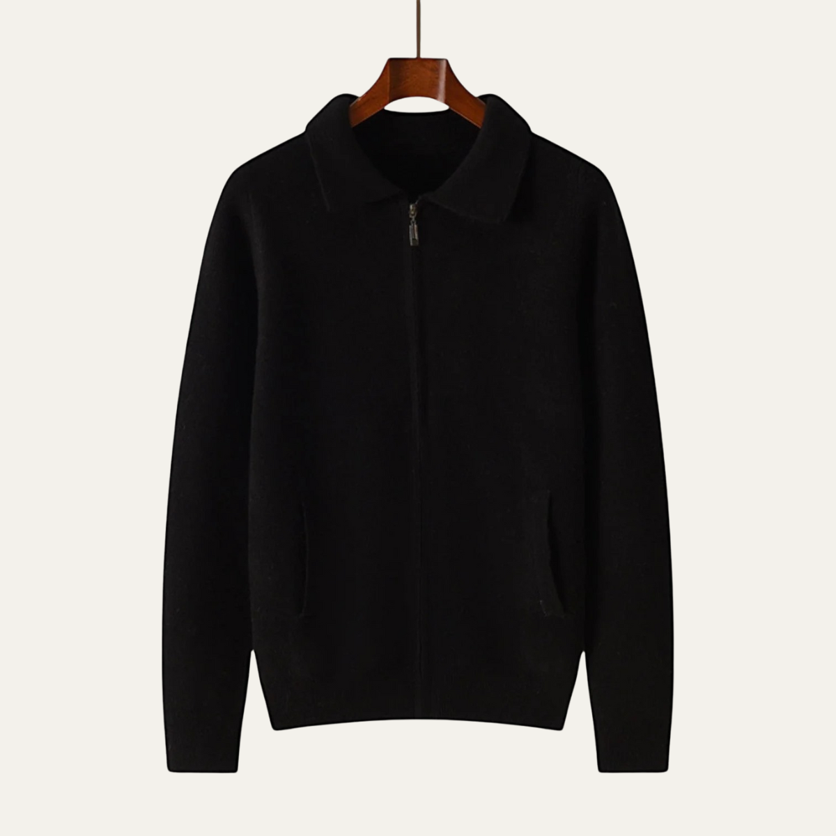Men's Traditional Button Front Sweater