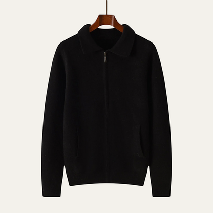 Men's Traditional Button Front Sweater