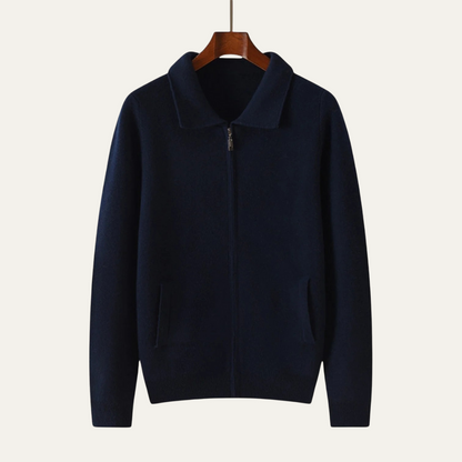Men's Traditional Button Front Sweater