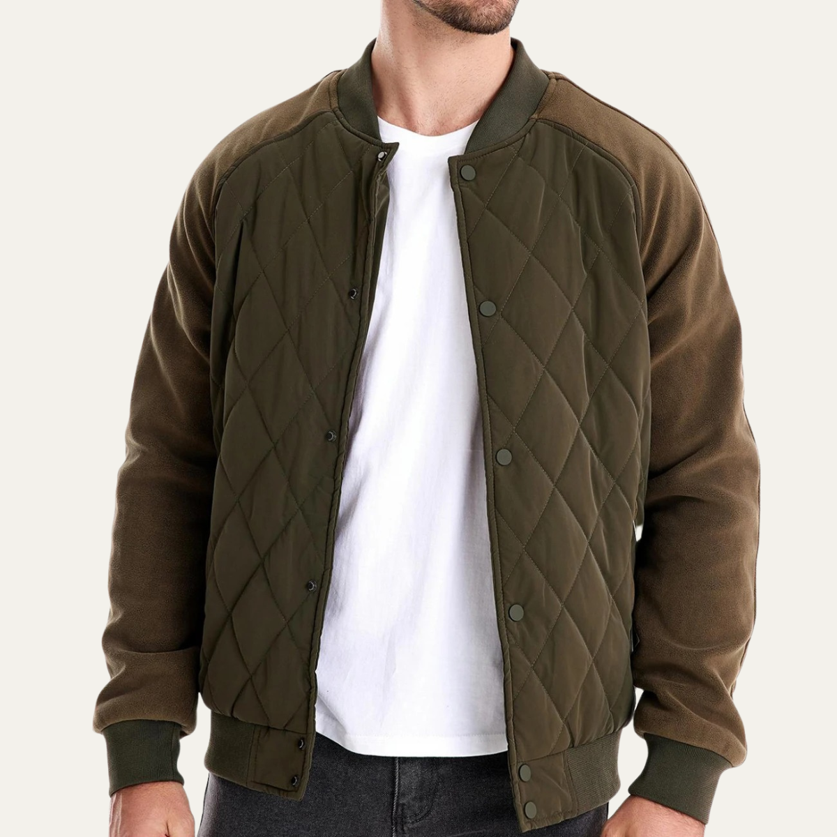 Warm insulated Padded Mens Jacket