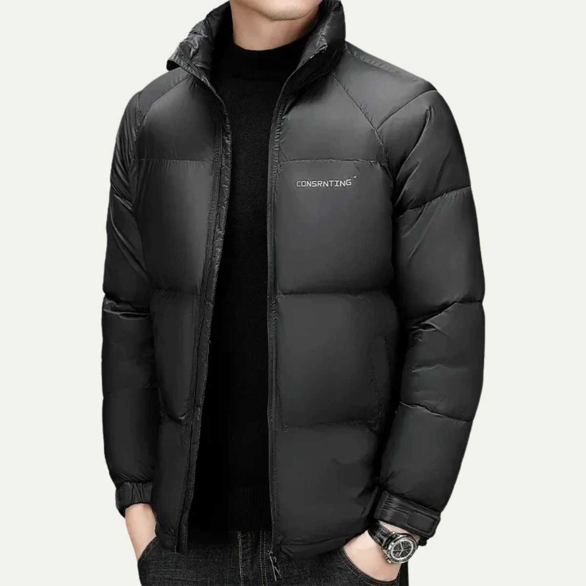 Men's Waterproof Insulated Cold Weather Parka