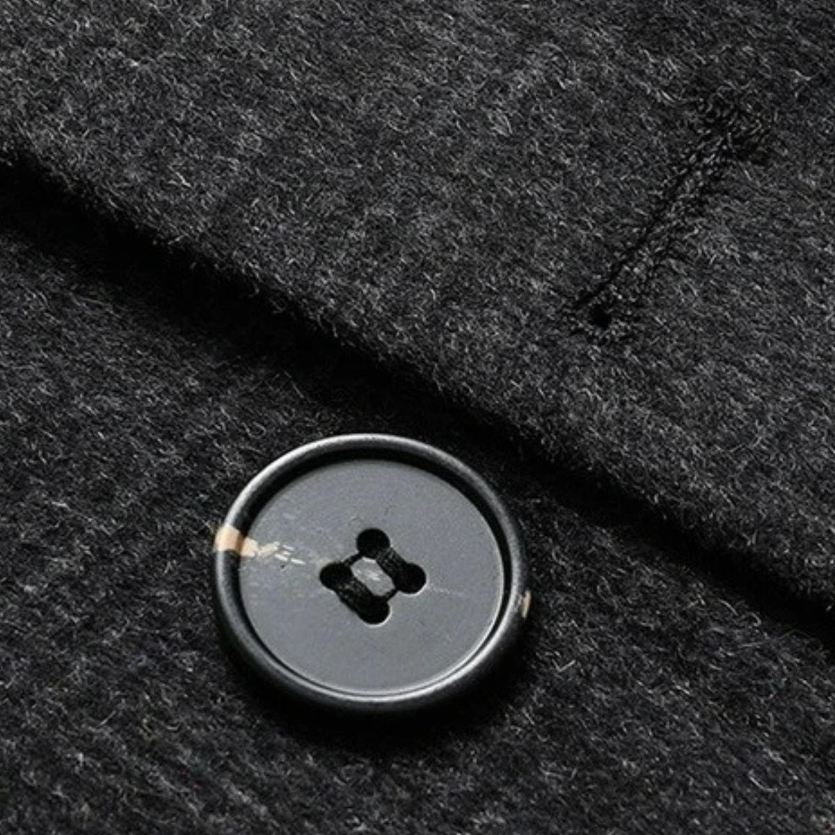 Warm Mens Plaid Wool Coat