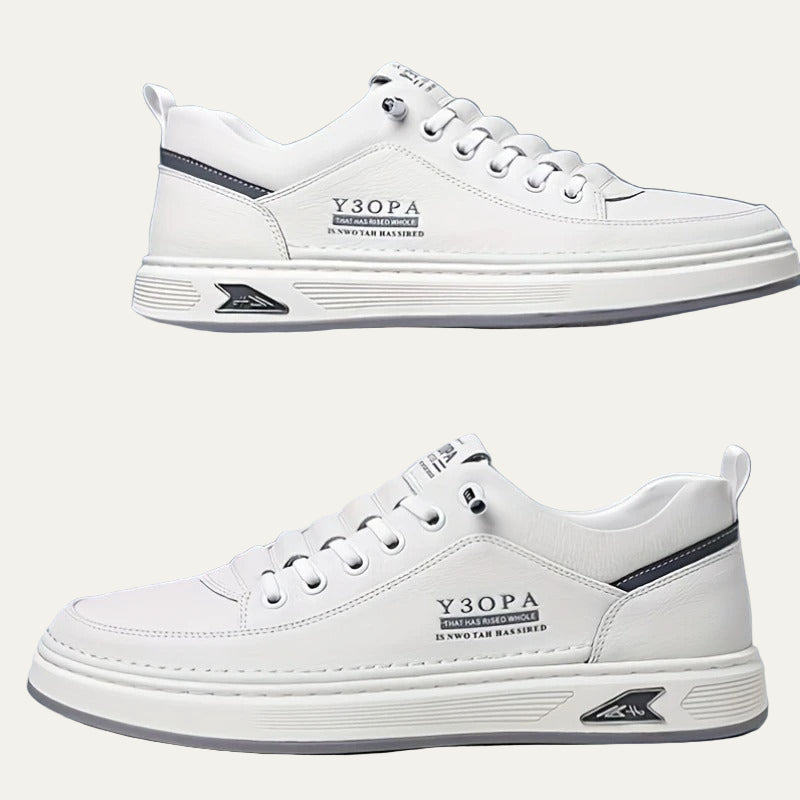 Men's Stylish Genuine Leather Sneakers